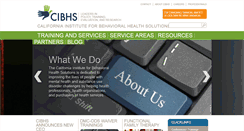 Desktop Screenshot of cibhs.org