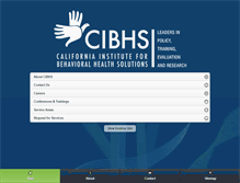 Tablet Screenshot of cibhs.org